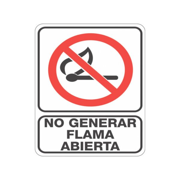 no-generar-flama-abierta No Generar Flama Abierta