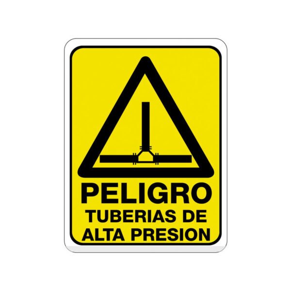 Peligro Tuberías de Alta Presión