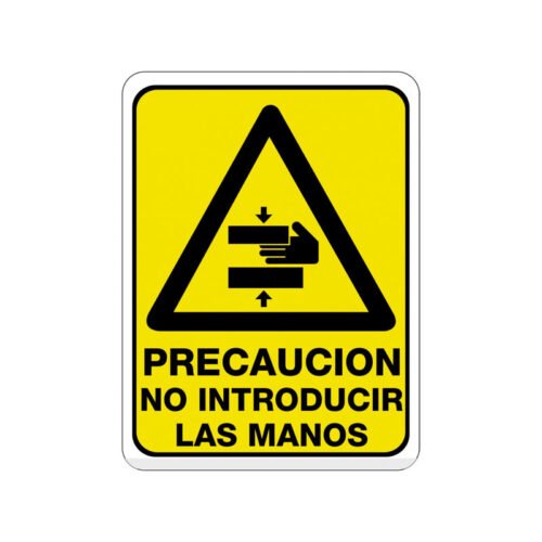 Peligro No Introducir las Manos