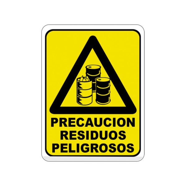 Precaución Residuos Peligrosos