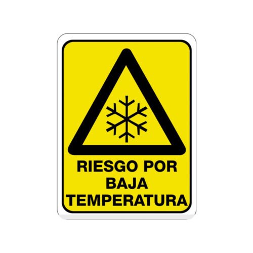 Riesgo por baja temperatura