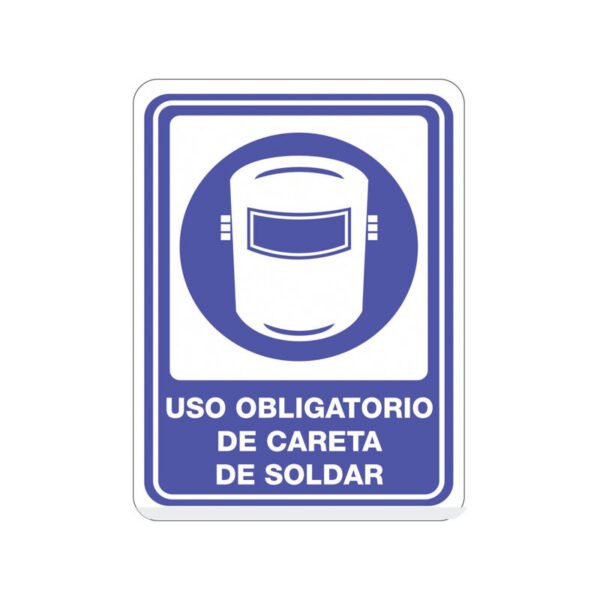uso-obligatorio-careta-soldar Uso Obligatorio de Careta de Soldar