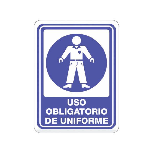 Uso Obligatorio de Uniforme Hombre